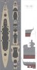 Pontos 35007WD1 DKM Tirpitz Wooden Deck set (1:350)